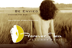 Forever Tan Poster Design