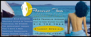 Forever Tan Yellow Page Ad