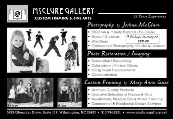 McClure Gallery Ad
