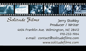 Solitude Films Card Design