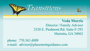 Transitions Business Card Design